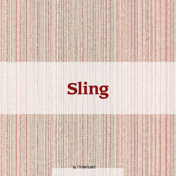 Sling example