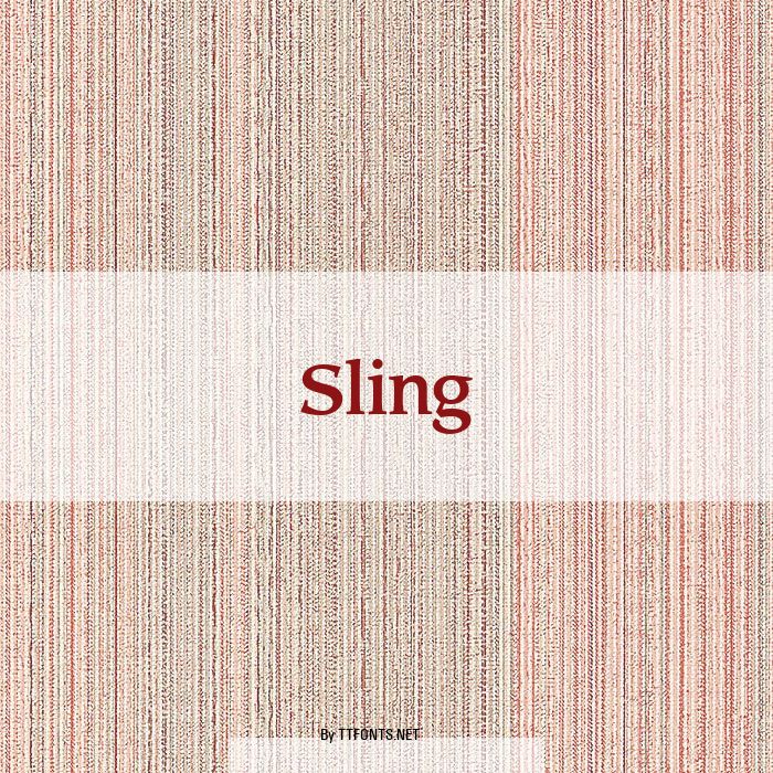 Sling example