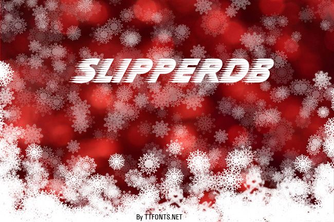 SlipperDB example