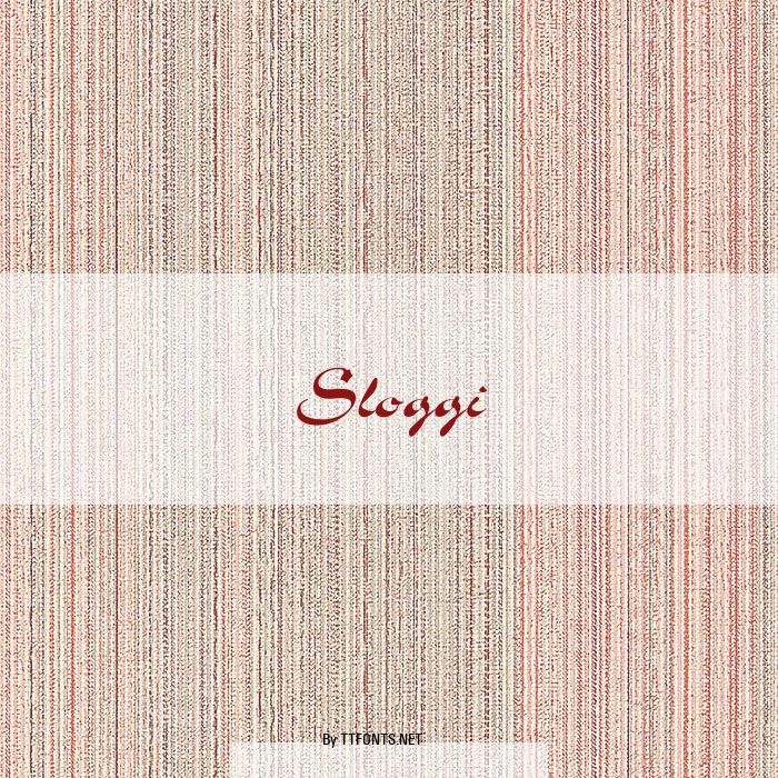 Sloggi example