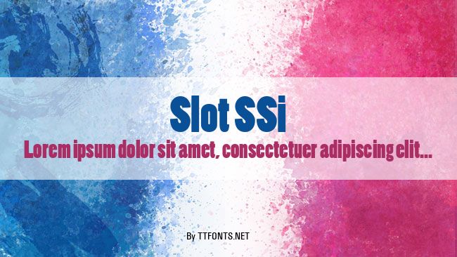 Slot SSi example