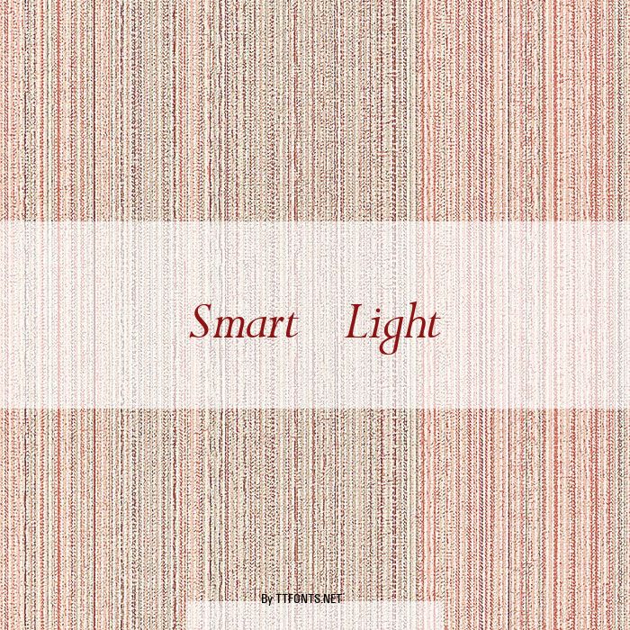 Smart Light example