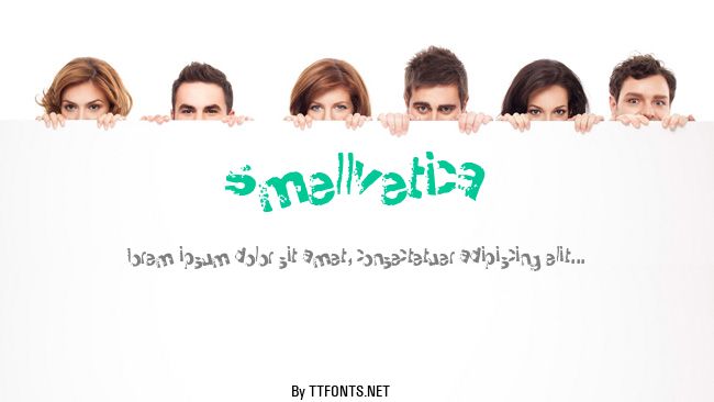 Smellvetica example
