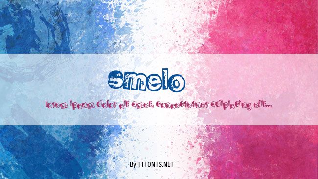 SMELO___ example