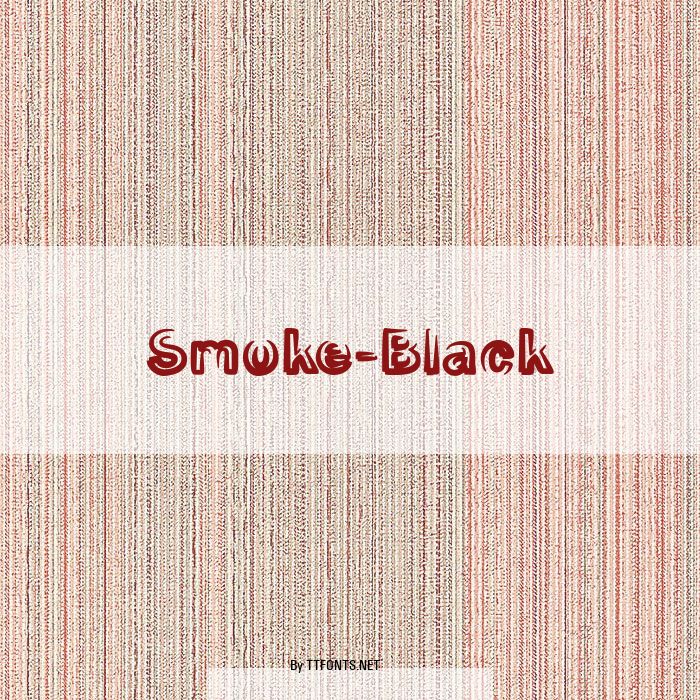 Smoke-Black example