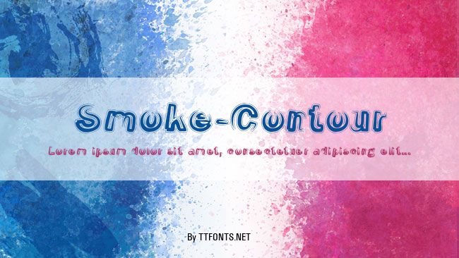 Smoke-Contour example