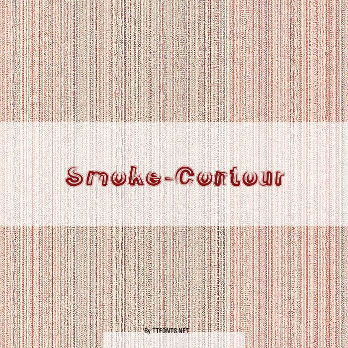 Smoke-Contour example