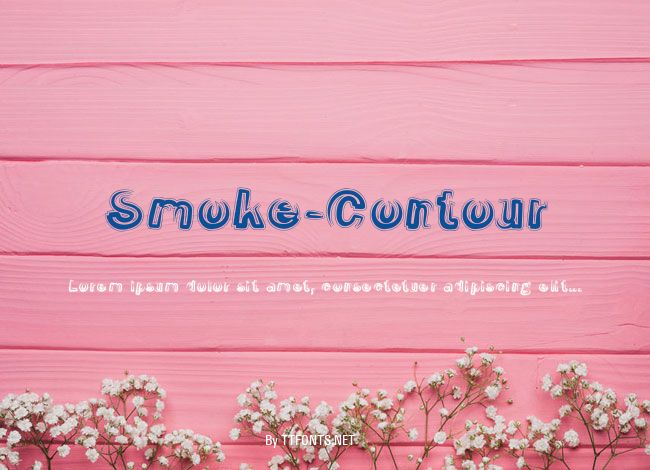 Smoke-Contour example