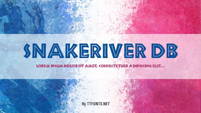 SnakeRiver DB example