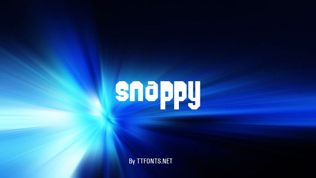 Snappy example