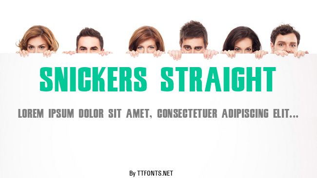 Snickers Straight example