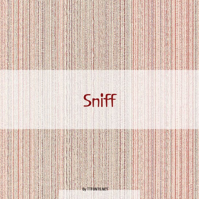 Sniff example