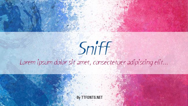 Sniff example