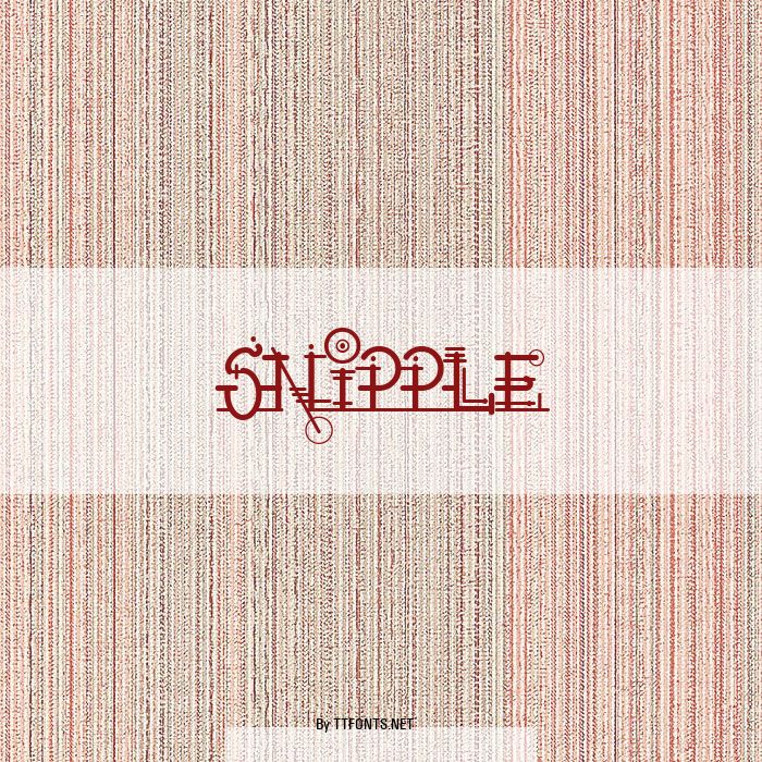 Snipple example