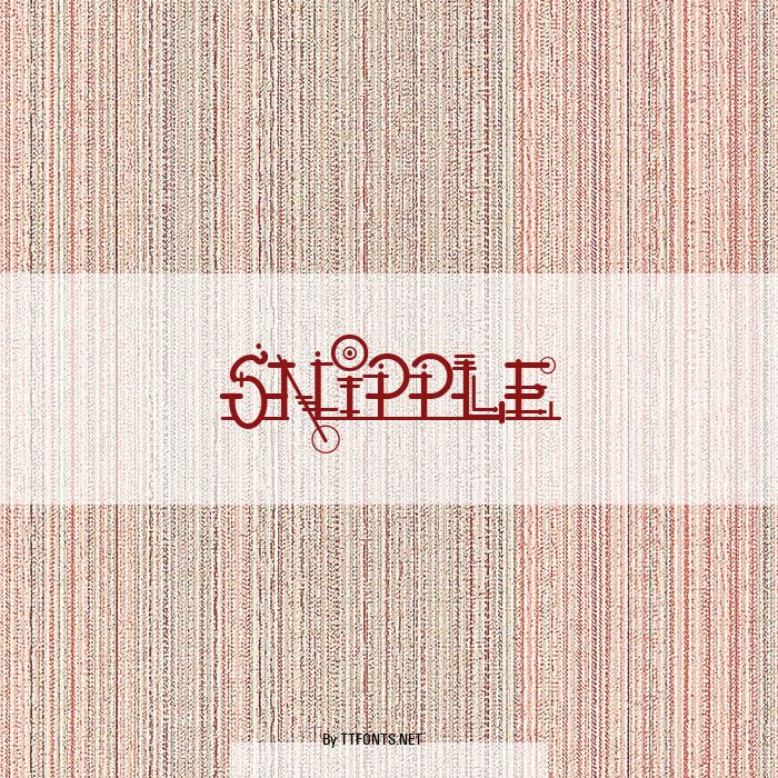 Snipple example