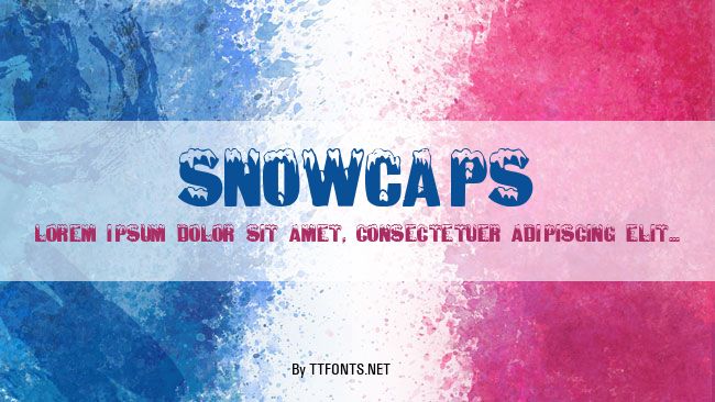 SnowCaps example