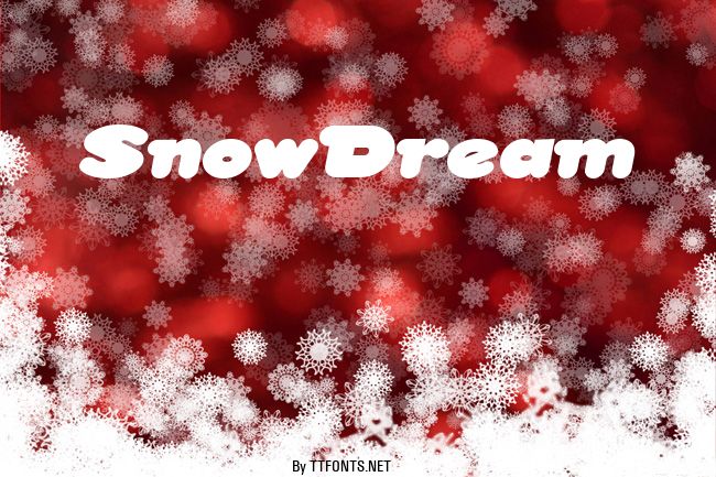 SnowDream example