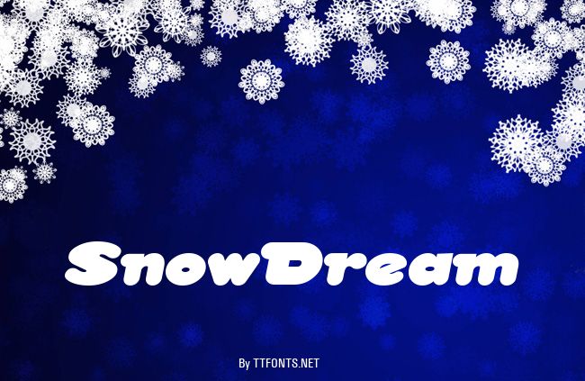 SnowDream example