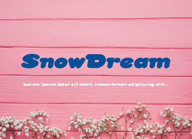 SnowDream example