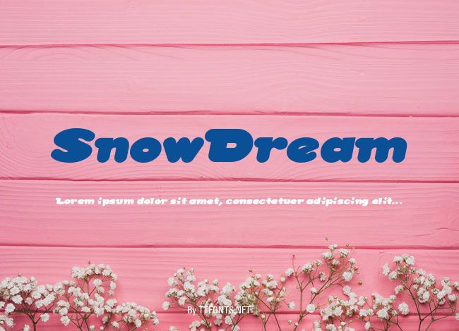 SnowDream example