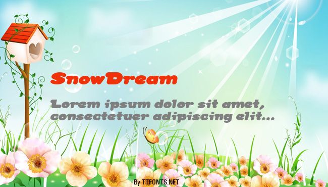 SnowDream example