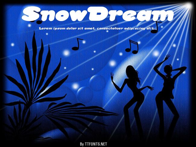 SnowDream example