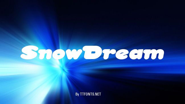 SnowDream example