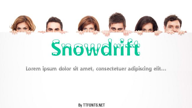 Snowdrift example