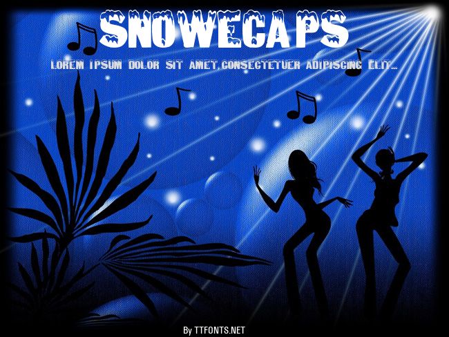 Snowecaps example