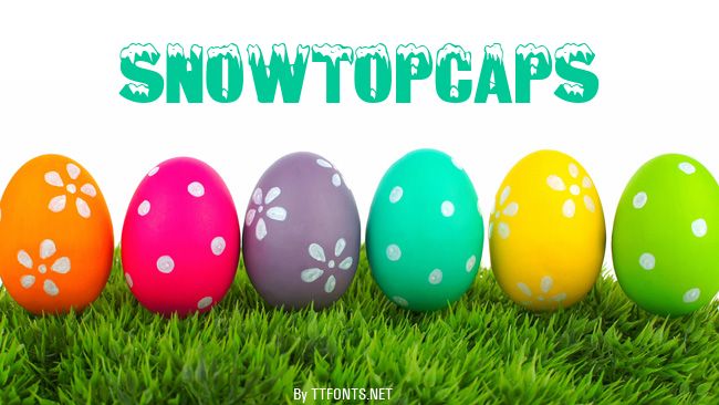 SnowtopCaps example