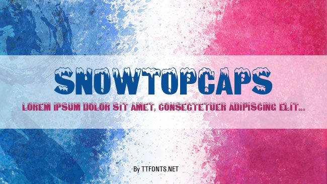SnowtopCaps example