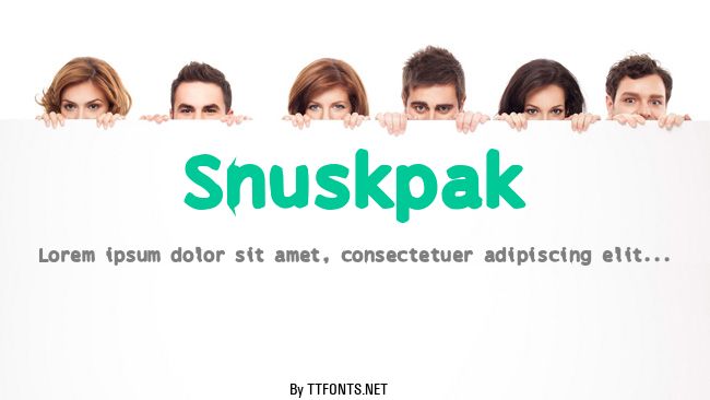 Snuskpak example