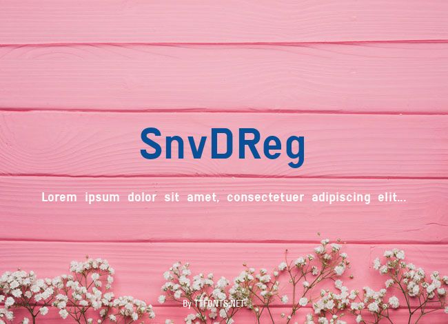 SnvDReg example