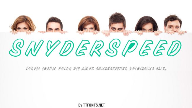SnyderSpeed example