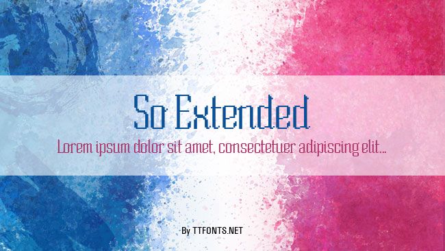 So Extended example