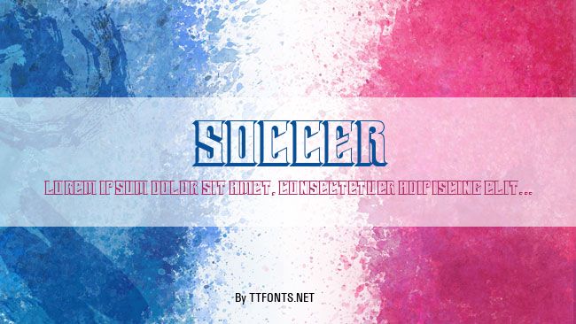 Soccer example