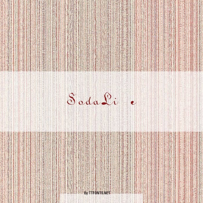 Soda Lime example