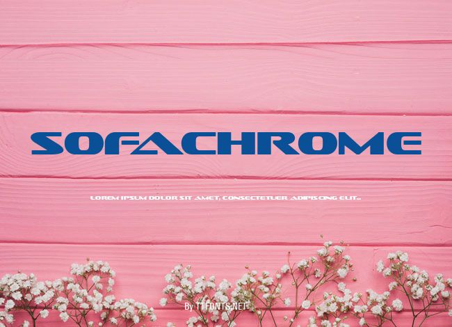 Sofachrome example