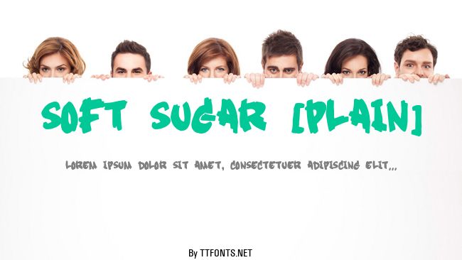 Soft Sugar [plain] example