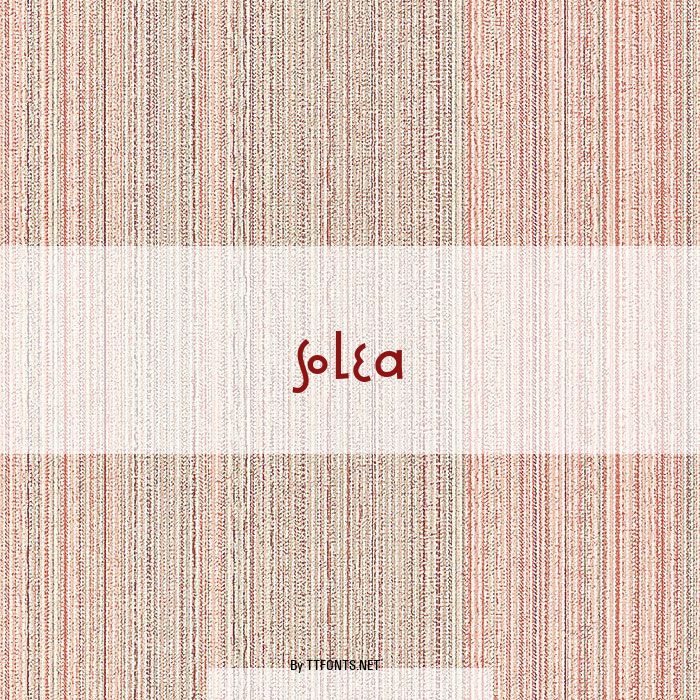 Solea example