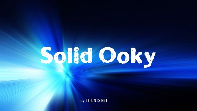 Solid Ooky example