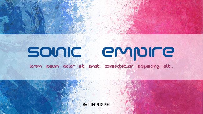 Sonic Empire example