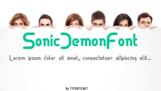 SonicDemonFont example