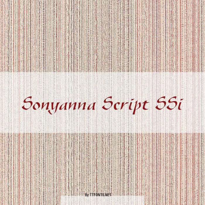 Sonyanna Script SSi example