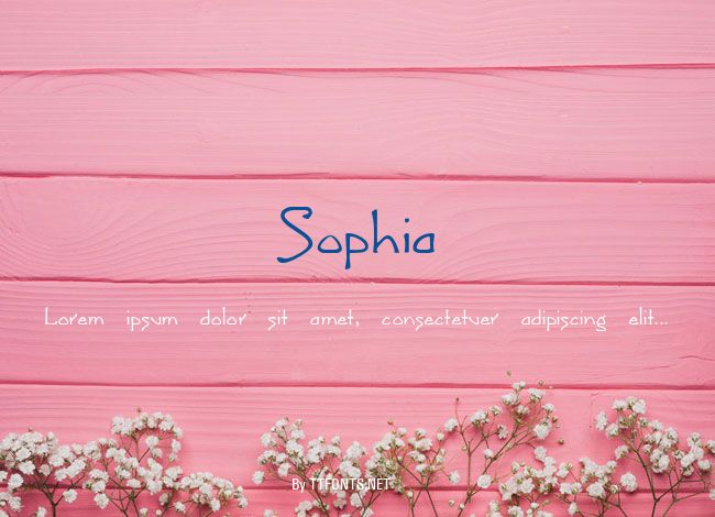 Sophia example