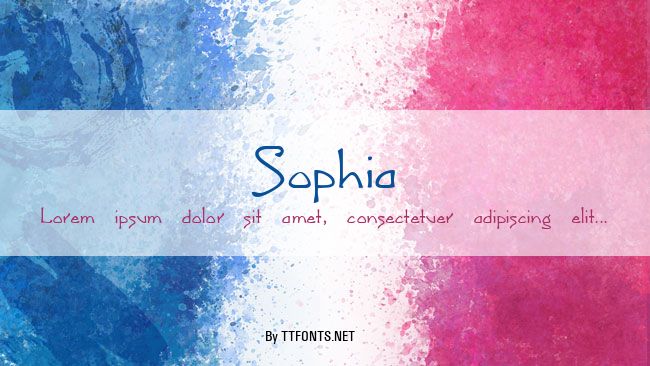Sophia example