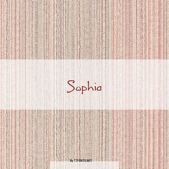 Sophia example