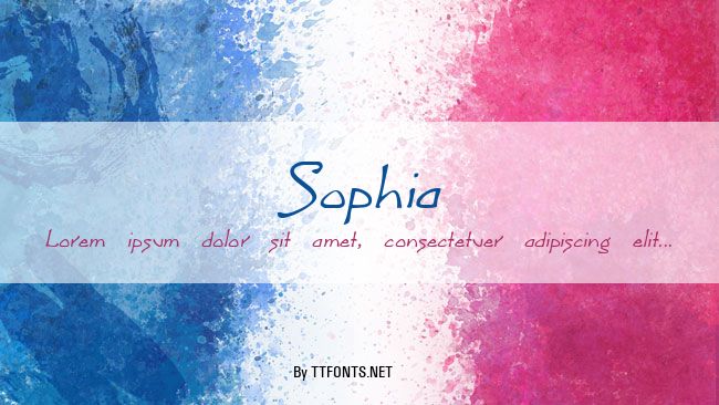 Sophia example
