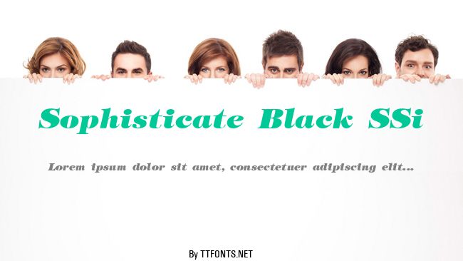 Sophisticate Black SSi example