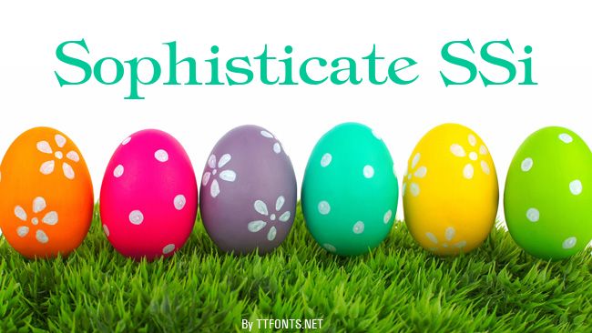 Sophisticate SSi example